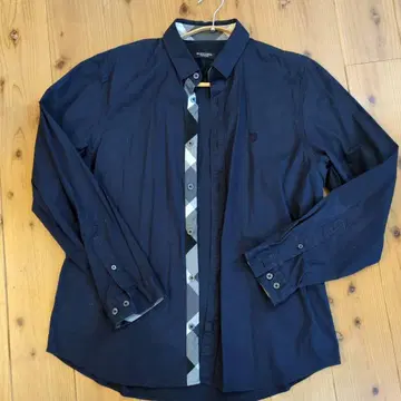 BLACK LABEL CRESTBRIDGE 네이비 긴팔 셔츠 LL