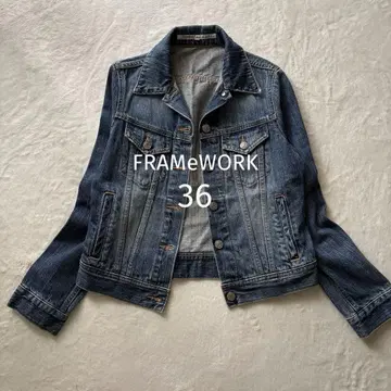 FRAMeWORK 프레임워크 데님 자켓 36 G 자켓 일본제