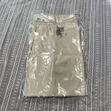 미사용 택 포함 UNIQLO 턱 와이드 팬츠 XS