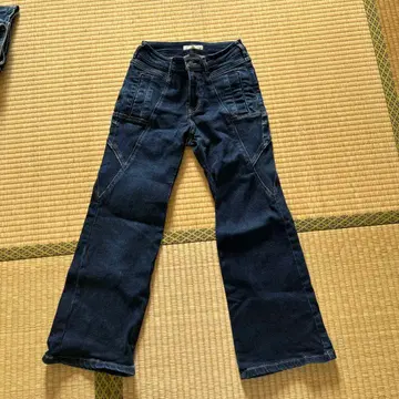 AVIREX TYPE BLUE 다크 블루 S 사이즈 데님