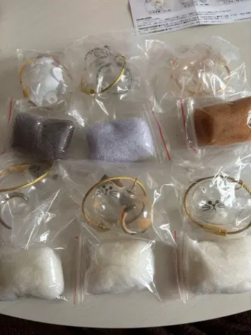 우리 아이 털뭉치 가챠 6종 묶음 판매