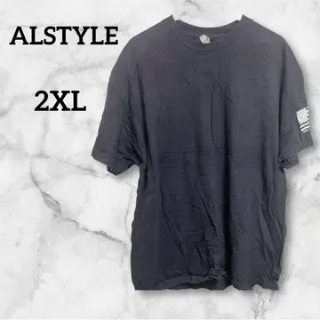 ALSTYLE 블랙 T셔츠 2XL