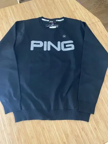 PING 블랙 스웨터 M