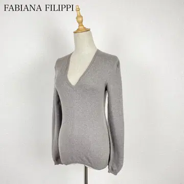 FABINA FILIPPI 실크 캐시미어 블렌드 니트