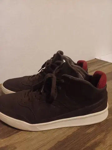 Lacoste 브라운 하이컷 스니커즈 박스 없음