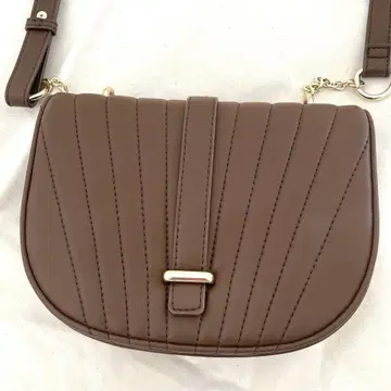 JILL STUART 브라운 숄더백