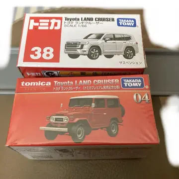 토미카 TOYOTA 랜드크루저 2대 세트