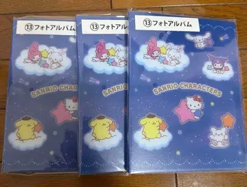 산리오 사진 앨범 64 포켓 3권 세트 씰북