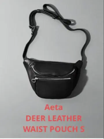 Aeta DEER LEATHER WAIST POUCH S 아에타
