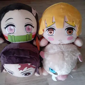 귀멸의 칼날 BIG 네소베리 봉제 인형 묶음 판매 세트