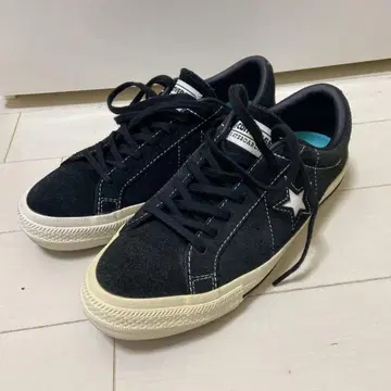 CONVERSE SKATEBOARDING 블랙 스니커즈