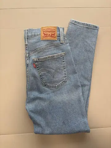 Levi's 하이 웨이스트 맘 진 27인치