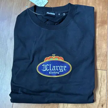 새상품 XLARGE 블랙 긴팔 T셔츠 M