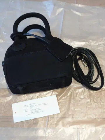 Rich I N.DOME NUBUCK LEATHER BOSTON BAG