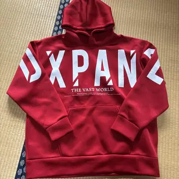 레드 XPANZ 후드 부착 후드티 4L
