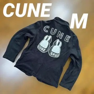 CUNE 큔 자켓 긴팔 남성용 M 사이즈 블랙