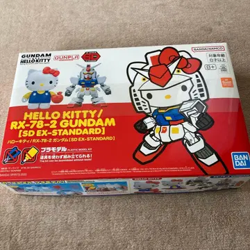 HELLO KITTY RX-78-2 GUNDAM 프라모델