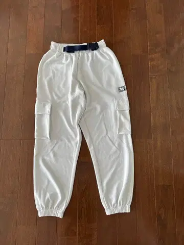 ZUMBA WEAR 화이트 카고 팬츠 XS