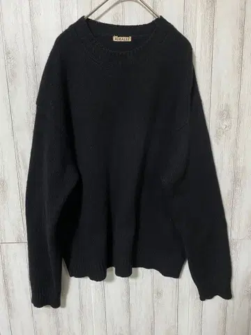 Auralee NEP CASHMERE KNIT P/O 3