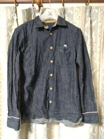 모모타로 진즈 데님 셔츠 긴팔