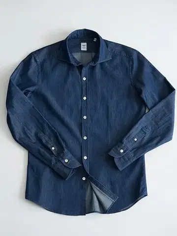 ITALSTYLE 이타르스타일 데님 드레스 셔츠 M 데님 셔츠