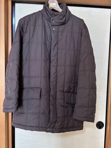 SIMPLE LIFE 퀼팅 자켓 L 브라운