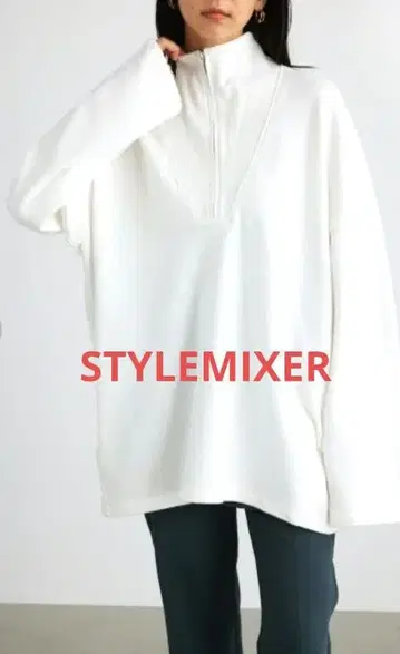 STYLEMIXER 하이넥 선박업 맨투맨