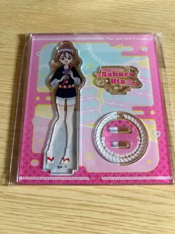 너와 아이돌 프리큐어 아키타 출장점 한정판 사쿠라 우타 아크릴 스탠드