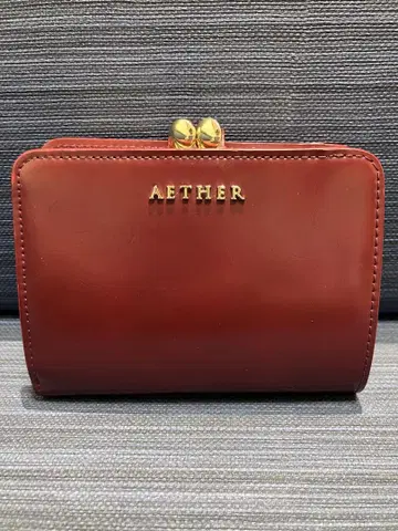 AETHR 에테르 가죽 지갑 여성용 단종 상품