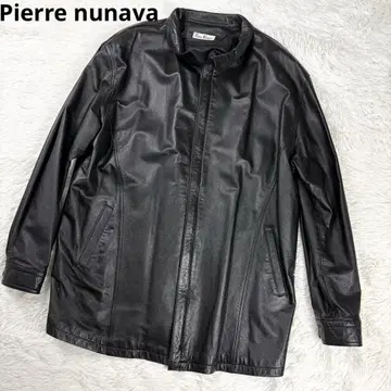 새상품급 Pierre nunava 가죽 자켓