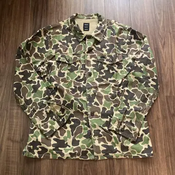RVCA 루카 워크 셔츠 카모플라쥬