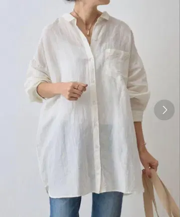 비어즐리 린넨코튼 루즈 셔츠