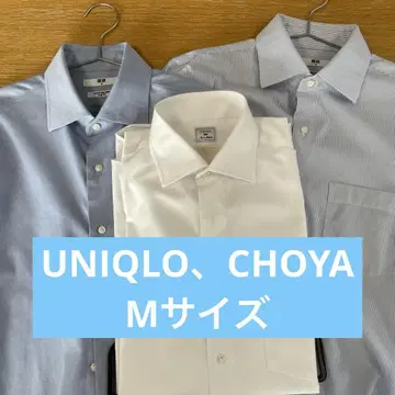 [ 와이셔츠 3종 세트 ] UNIQLO 유니클로, CHOYA M 사이즈