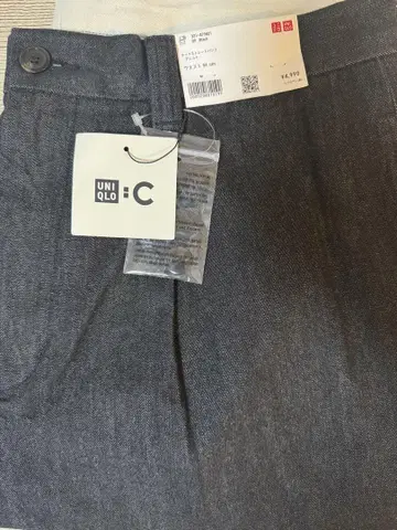 UNIQLO C 턱 스트레이트 팬츠 데님 91 인심 73 보정