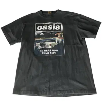 oasis BE HERE NOW TOUR 1997 티셔츠