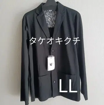 TAKEO KIKUCHI 블랙 테일러드 자켓 LL