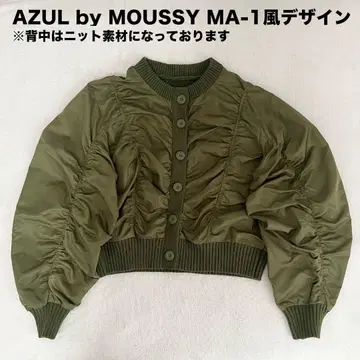 AZUL by MOUSSY MA-1풍 디자인