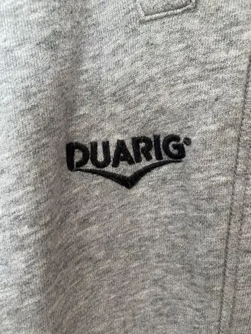 DUARIG 그레이 스웨트 팬츠