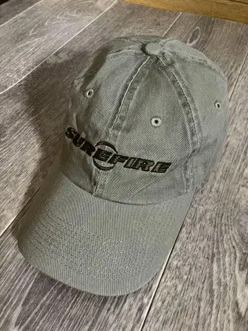 SUREFIRE 슈어파이어 USA 기업 캡 로고 자수 모자