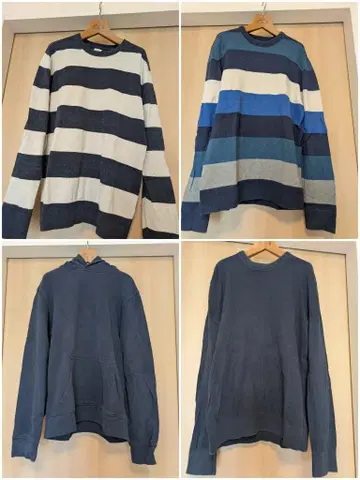 GAP 남성용 상의 S 사이즈 4점 묶음 판매