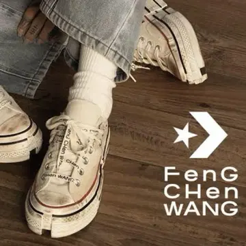 미사용 새상품 Feng Chen Wang 컨버스 스니커즈 ct70