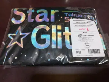 Tokyo 7th  Star Glitter 홀로그램 T셔츠 L