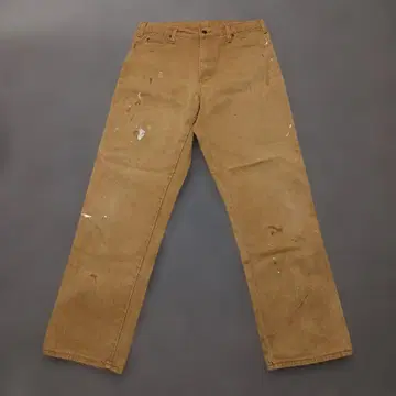Dickies 페인터 팬츠 덕 팬츠 페인트 그런지