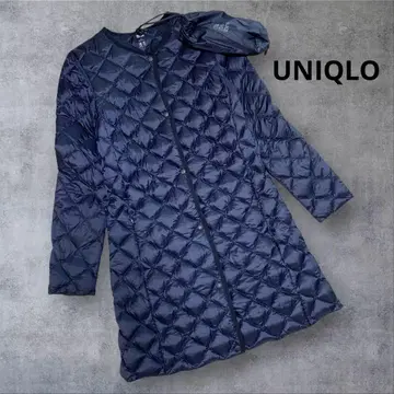새상품급! UNIQLO 울트라 라이트 다운 컴팩트 코트 NAVY