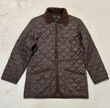 LAVENHAM 퀼팅 자켓 브라운 36 남성용 M 사이즈 상당