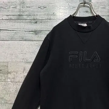 [휠라] FILA 최고 디자인 자수 빅 로고 레어 맨투맨 풀오버