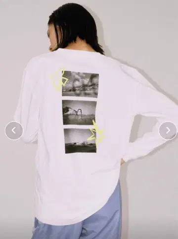 null. wave photo 롱 슬리브 미사용 새상품