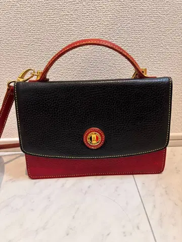 가죽 숄더백 앤티크 백 골동품 LA TOUR EIFFEL