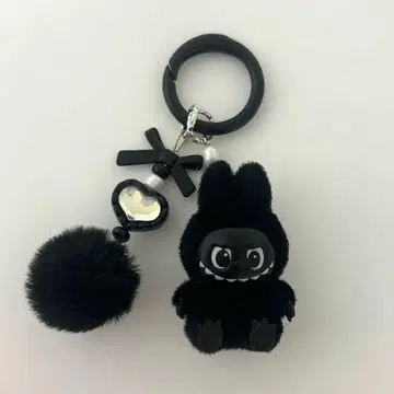 Labubu 키링 키체인 블랙