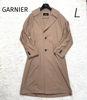 [ 새상품급 ] GARNIER 트렌치코트 롱 기장 본절제 베이지 L